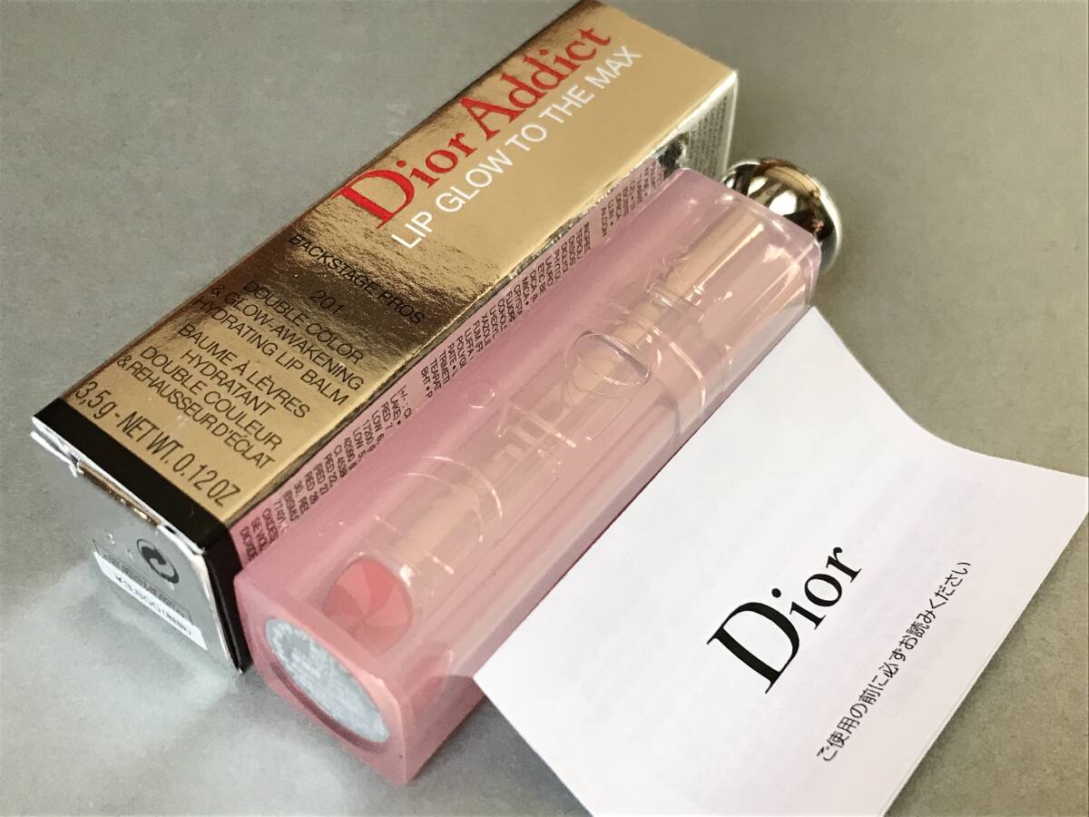 ★ Dior ディオール アディクト リップ グロウ マックス リップバーム 201 ピンク 限定 限定色 未使用 定形外120円 ★の画像4