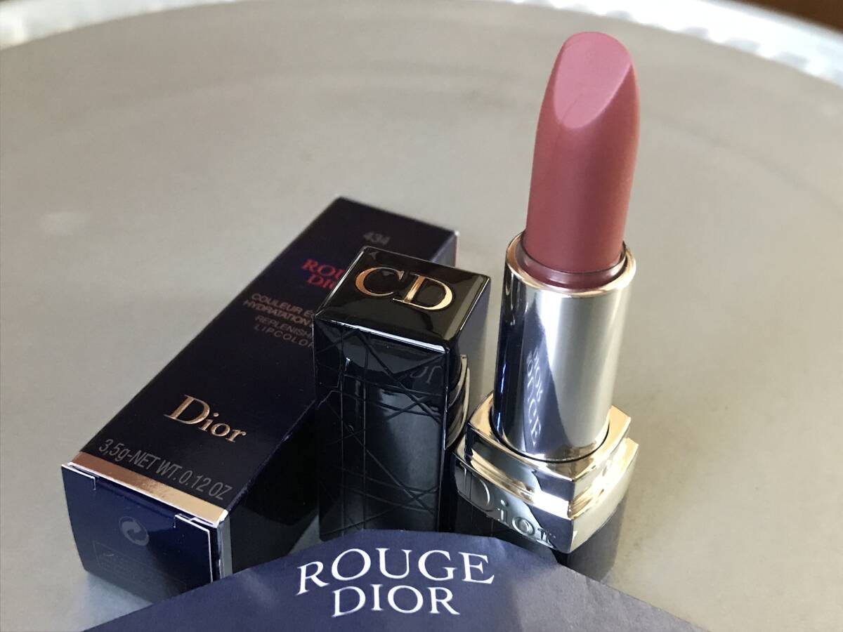 ★ Dior ディオール ルージュ ディオール　434 ROSE INTERIEW PINK ルージュ 口紅 未使用 ★ 　_画像1