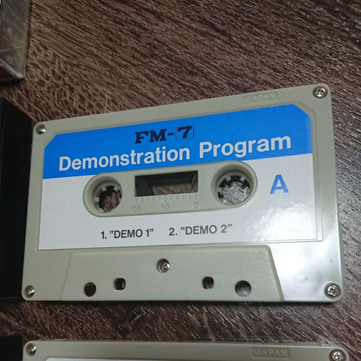 FM-7 & PC-8001 ソフト カセット 大量(ゲーム、デモプログラム等)の画像10
