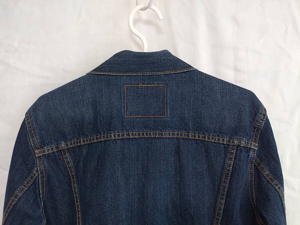 美品 Levi's リーバイス S40116 トラッカーデニムジャケット S T165/84A インディゴブルー 濃紺 CW-2818 刻印3937 ジージャン コットンJKT_画像5