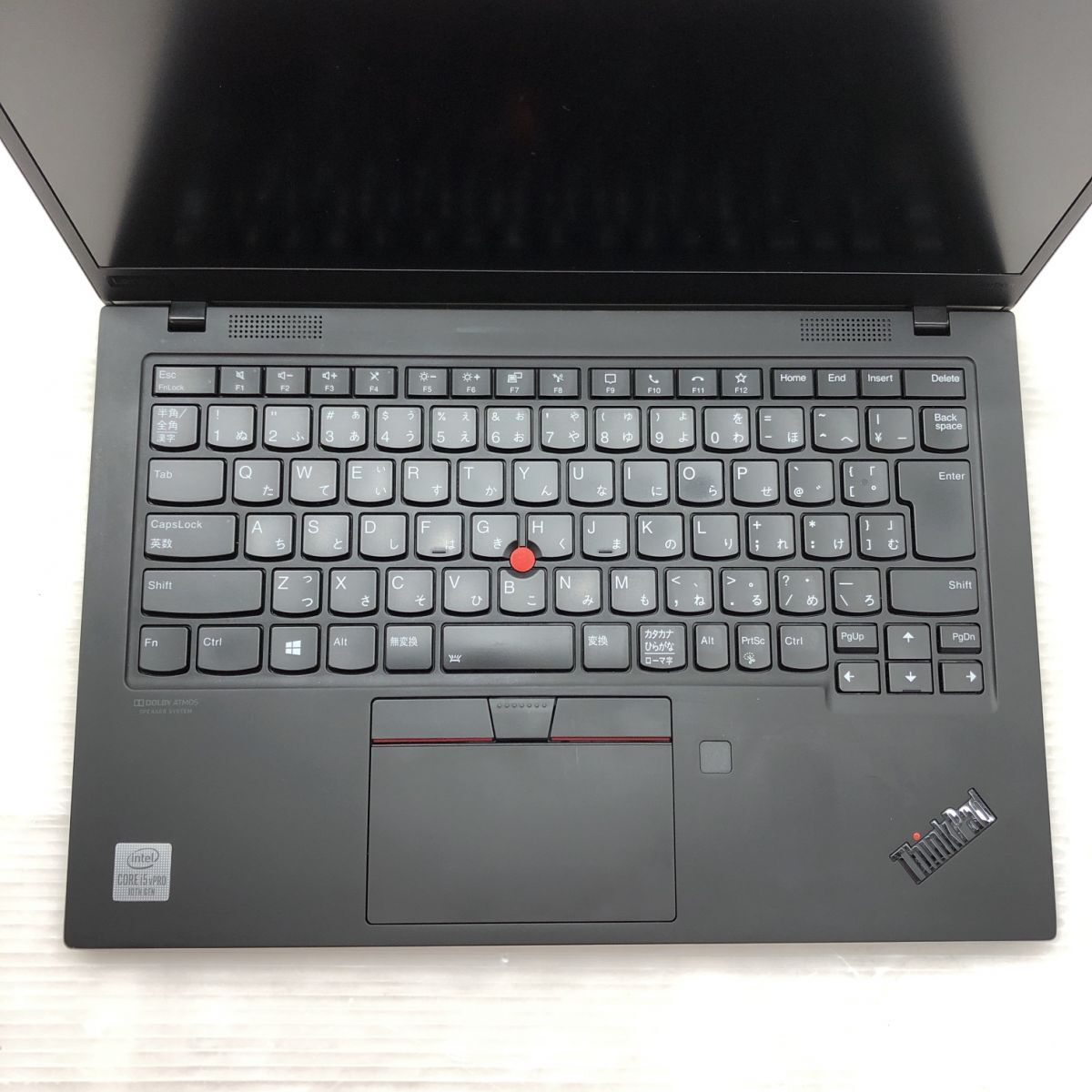 Windows11 Pro Lenovo ThinkPad X1 Carbon gen 8 20UAS3QT00 Corei5-10310U メモリ16GB NVMe 256GB 14インチ T010702_画像3