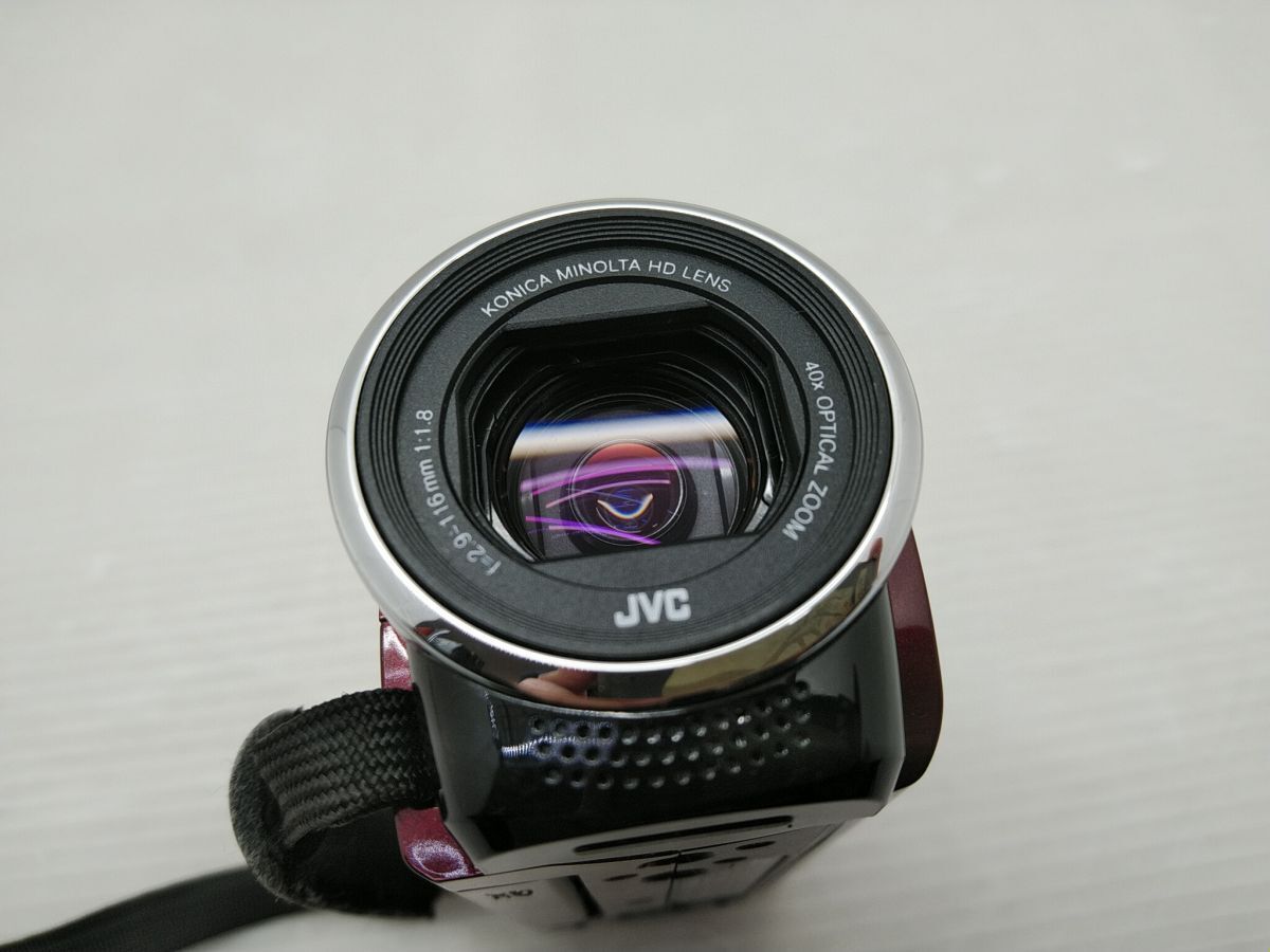 1円 JVC ビデオカメラ GZ-E117-R T012874の画像4