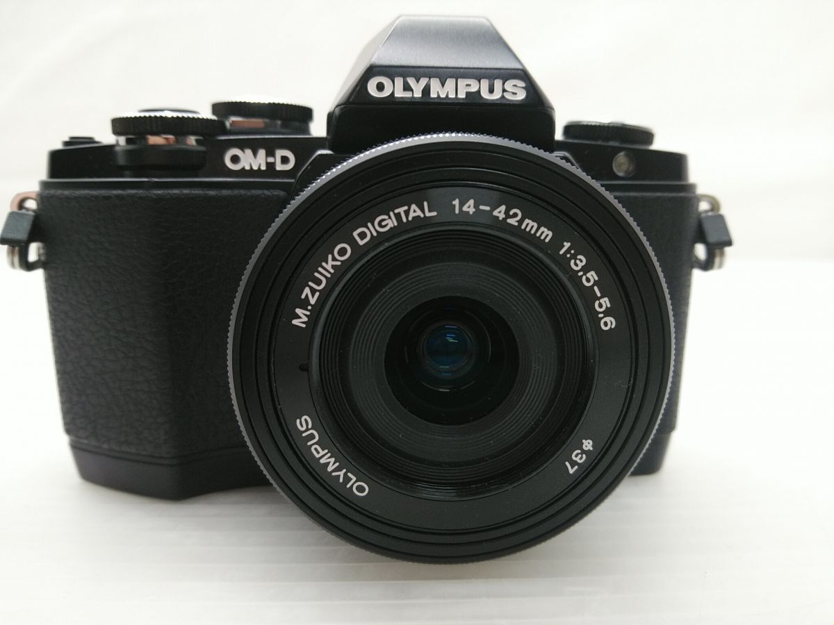 1円 OLYMPUS OM-D E-M10 レンズセット ミラーレス一眼レフカメラ T012879_画像3