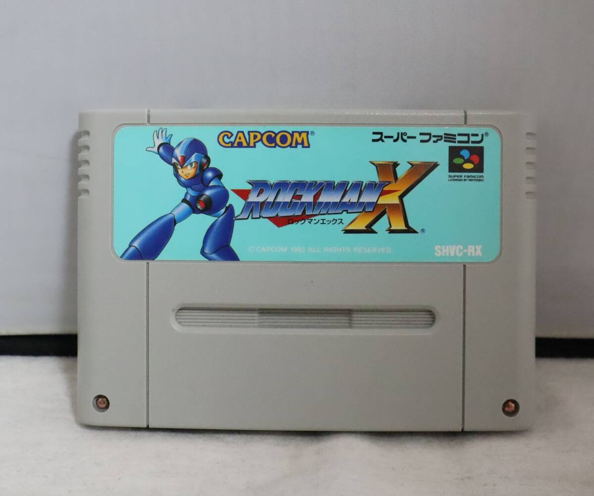 41Nintendoニンテンドー◆スーパーファミコン ソフト◆ROCKMAN XロックマンX◆元箱 付きの画像5