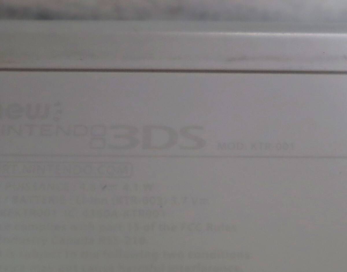 28Nintendoニンテンドー◆New Nintendo 3DS/KTR-001◆どうぶつの森 きぬよ仕様◆動作確認OK_画像6