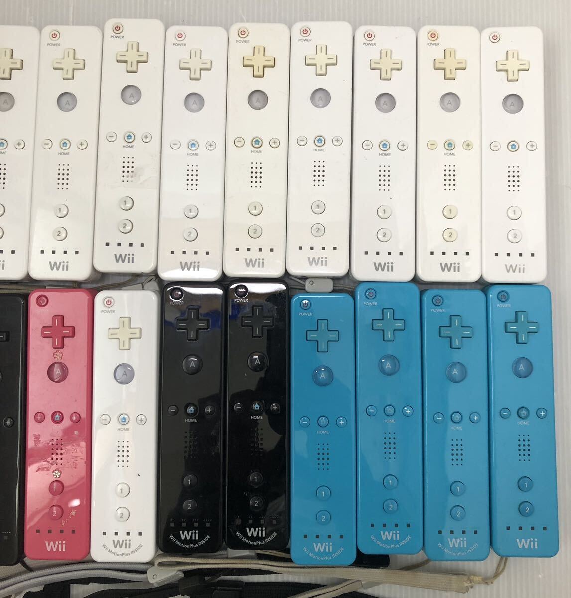  nintendo Wii remote control 30 pcs nn tea k4 pcs silicon jacket charge board large amount summarize operation not yet verification Junk Nintendo we Wii U