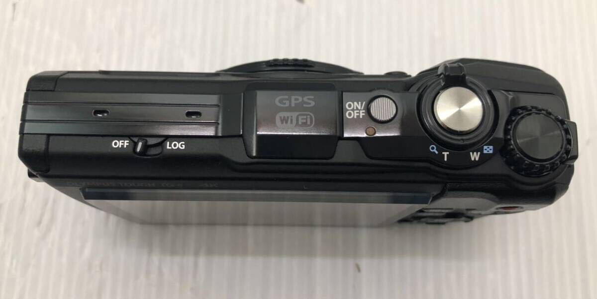 OLYMPUS コンパクトデジタルカメラ 本体 Tough TG-6 ブラック 動作良好 オリンパス タフ 防水 防塵 耐衝撃 USB アダプタ 黒の画像5