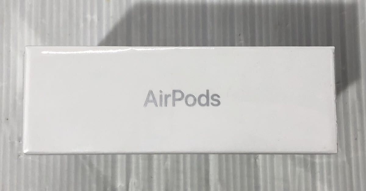 【新品未開封】Apple AirPods MV7N2J/A ワイヤレスヘッドフォン アップル エアポッズ 第2世代
