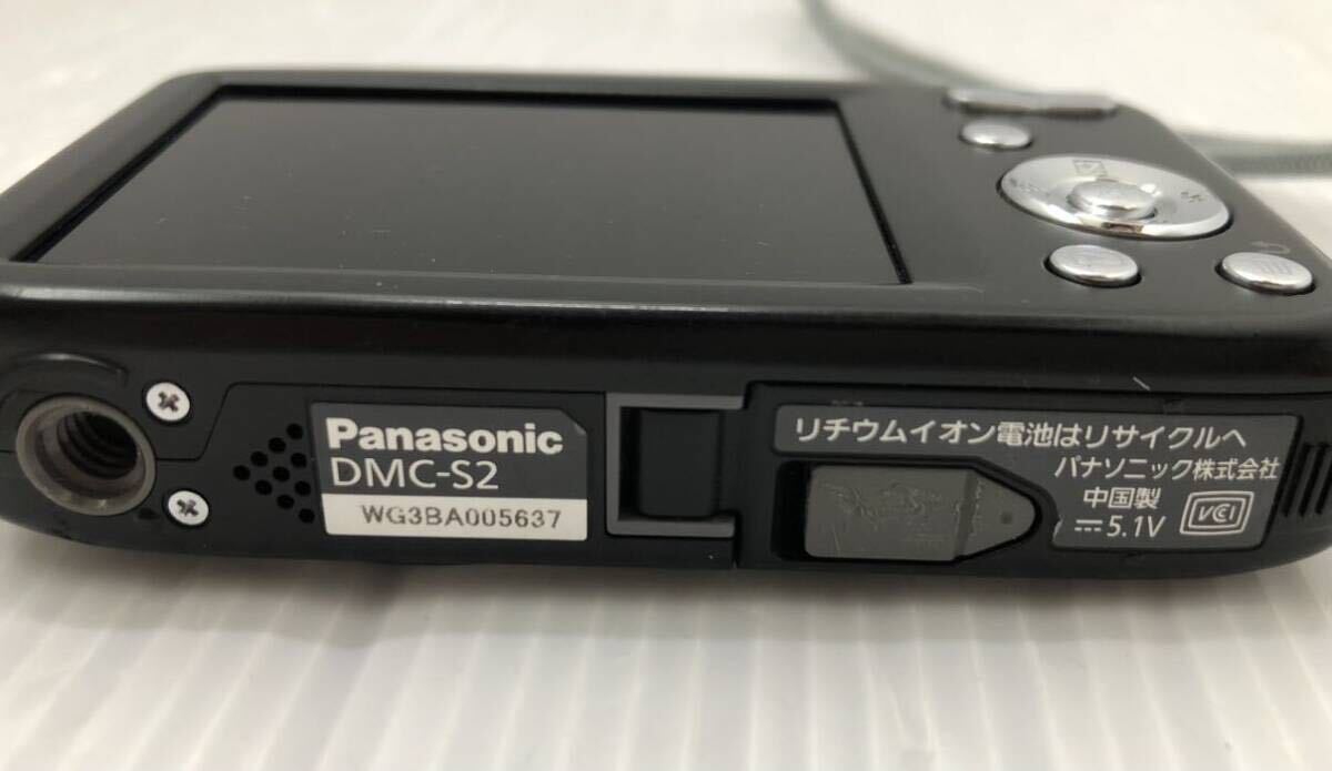 Panasonic デジタルカメラ LUMIX DMC-S2 本体 ブラック 動作良好 ミラーレス一眼 1410万画素 バッテリー パナソニック ルミックス_画像9