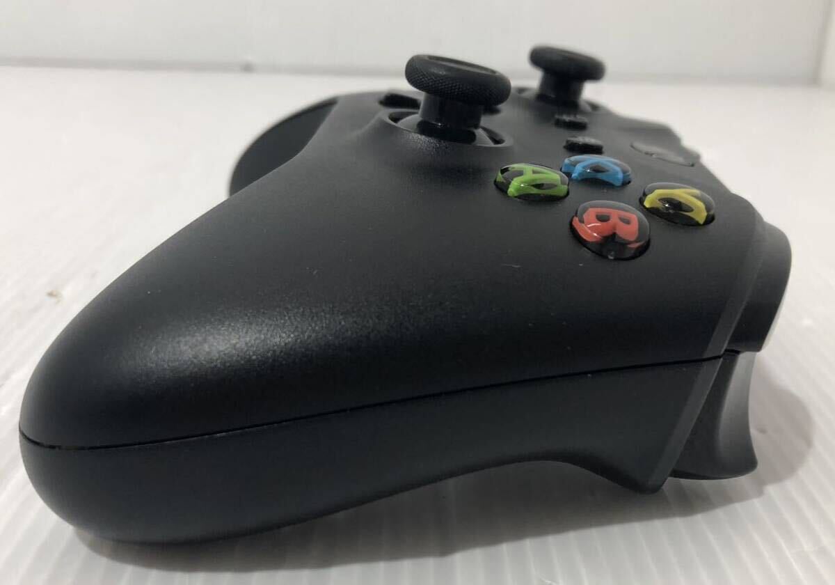 XBOX ONE ワイヤレスコントローラー ブラック 箱付き 動作良好 エックスボックス ワン Microsoft マイクロソフト Wireless Controller 黒の画像6