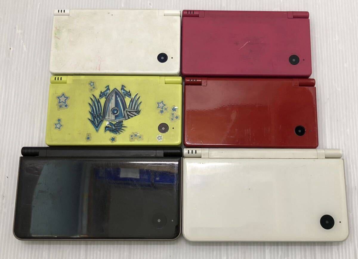 任天堂 DS DSi DSiLL DSLite 本体 大量39台まとめ 動作未確認 ジャンク Nintendo ディーエス アイ ライト シルバー ブラック レッド ピンクの画像5