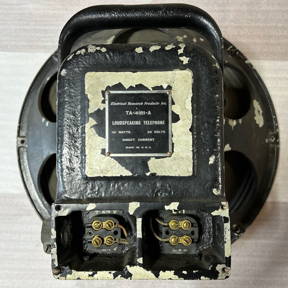 Yahoo!オークション - 超希少 ウーファー② Western Electric Yahoo!オークション - 超希少 ウーファー② Western Electric