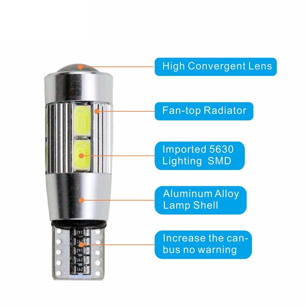 車検対応◇爆光8個セット！プロボックス NHP160V バックランプ ポジション球 ナンバー灯 T10 LED ルームランプ トヨタ ホワイトの画像10