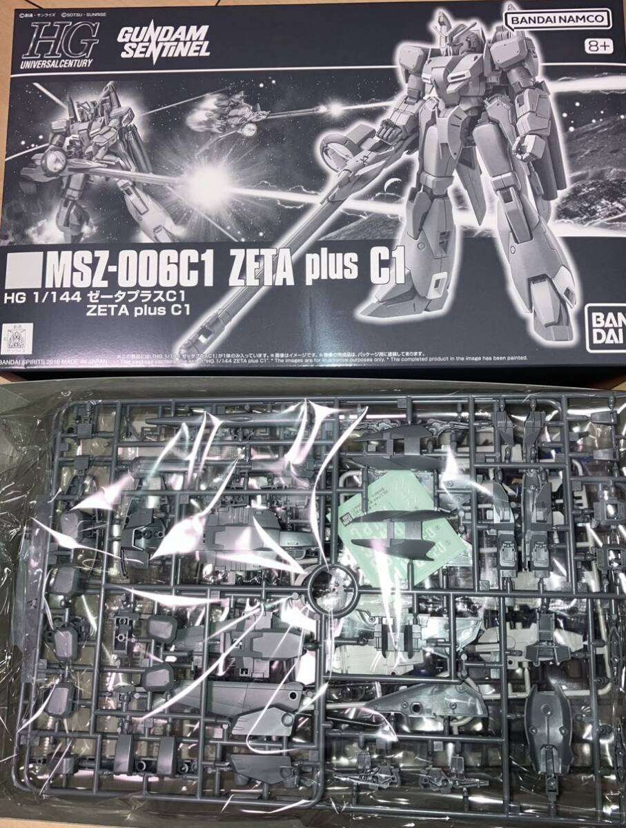 HGUC MSZ-006C1 ゼータプラスC1 （1/144スケール プレミアムバンダイ限定 ガンダム・センチネル 0212907）_画像2