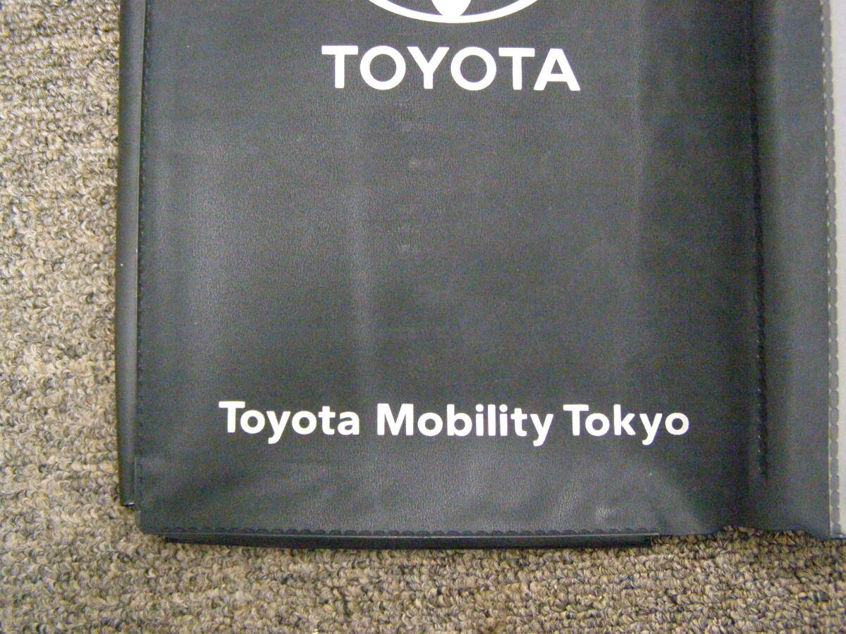 ーA3778-　トヨタ モビリティ 東京　車検証ケース カバー　Toyota Mobility Tokyo booklet cover_画像2