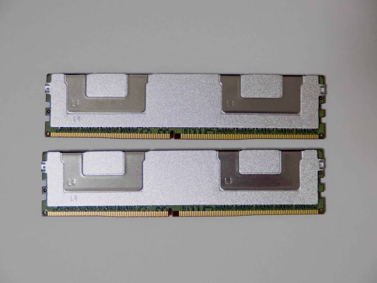 PC4-19200L DDR4 2400 ECC Load Reduced Registered メモリ LRDIMM 64GB x 2 = 128GB (Samsung / 出品数：2セット)の画像2