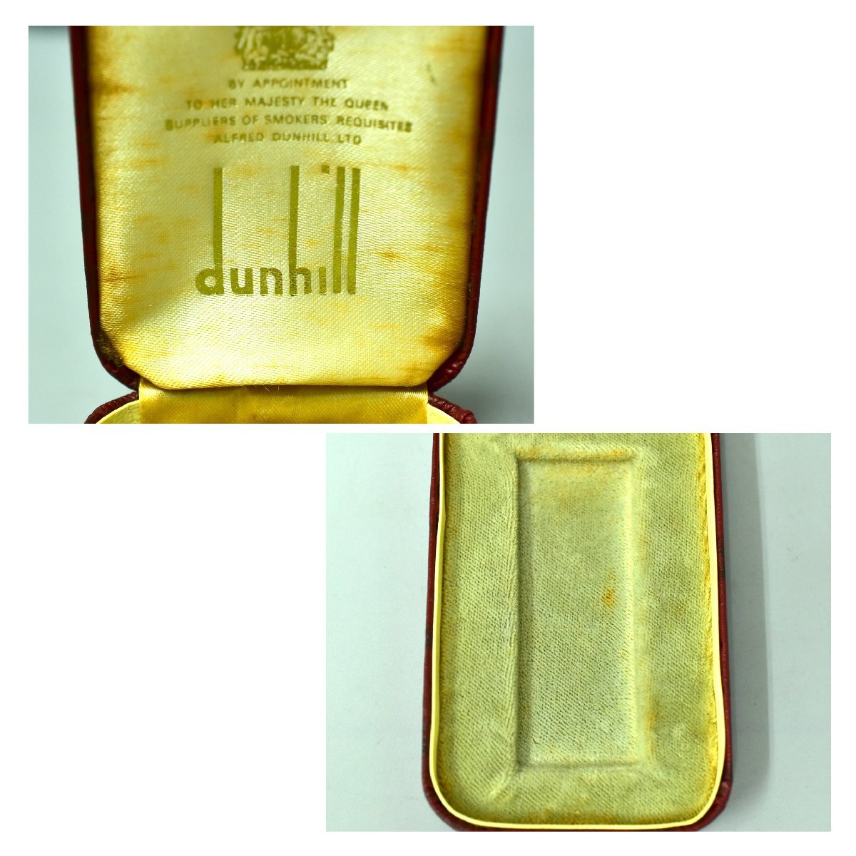 (1-7894)ダンヒル ライター ガスライター ケース付 着火未確認 ガス残量未確認 喫煙具 dunhill【緑和堂】_画像6