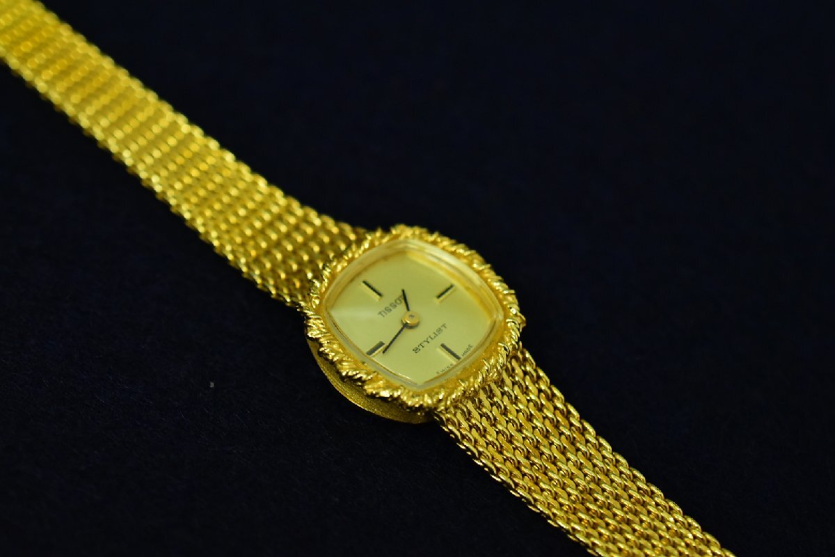 最大80%オフ Yahoo!オークション - (4-3618)TISSOT STYLIST ティソ ティソ
