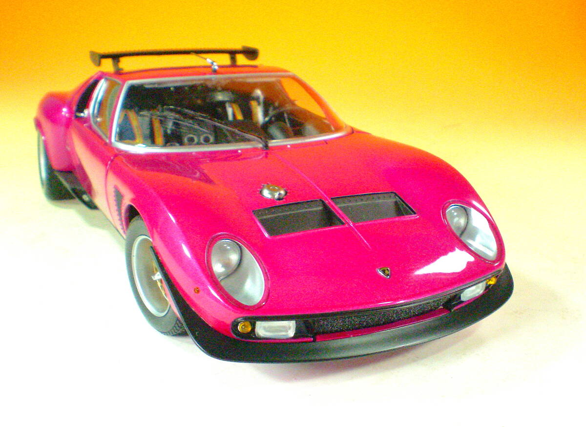 少難あり　KYOSHO 1/18　LAMBORGHINI JOTA SVR　 Miura SVR ランボルギーニ イオタ 京商　ゆうパック80サイズ送料着払い_画像1