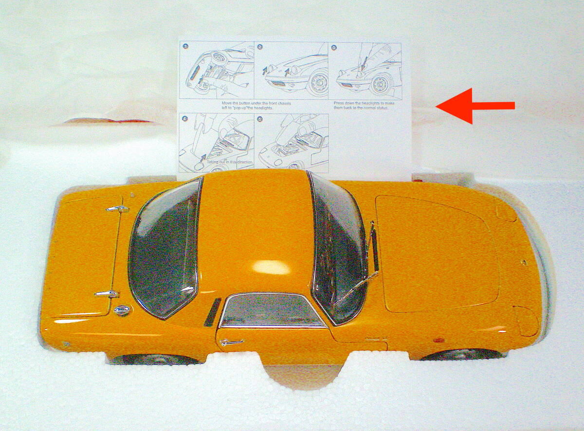 微難有り AUTOart 1/18 LOTUS ELAN COUPE S/E S3 エラン シリーズ3 ロータス オートアート Aa ゆうパック80サイズ送料着払いの画像9