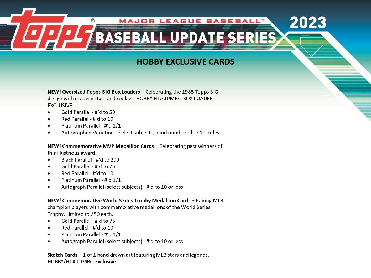 MLB 2023 TOPPS UPDATE SERIES JUMBO 1BOXの画像6