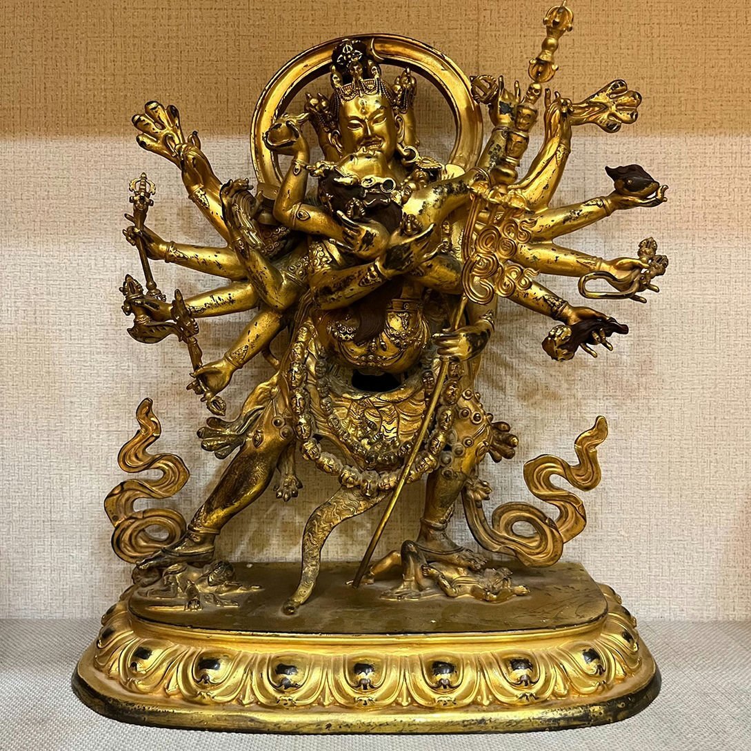 Yahoo!オークション - 観心・時代旧蔵 C2243清時代 仏教古美術 Yahoo!オークション - 観心・時代旧蔵 C2243清時代 仏教古美術