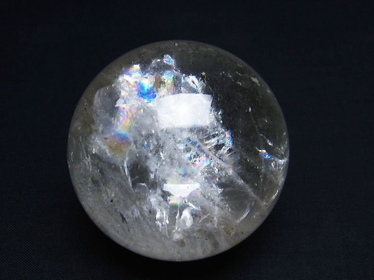 誠安◆超レア最高級超美品天然ヒマラヤ水晶丸玉 59mm [T62-15668]の画像1
