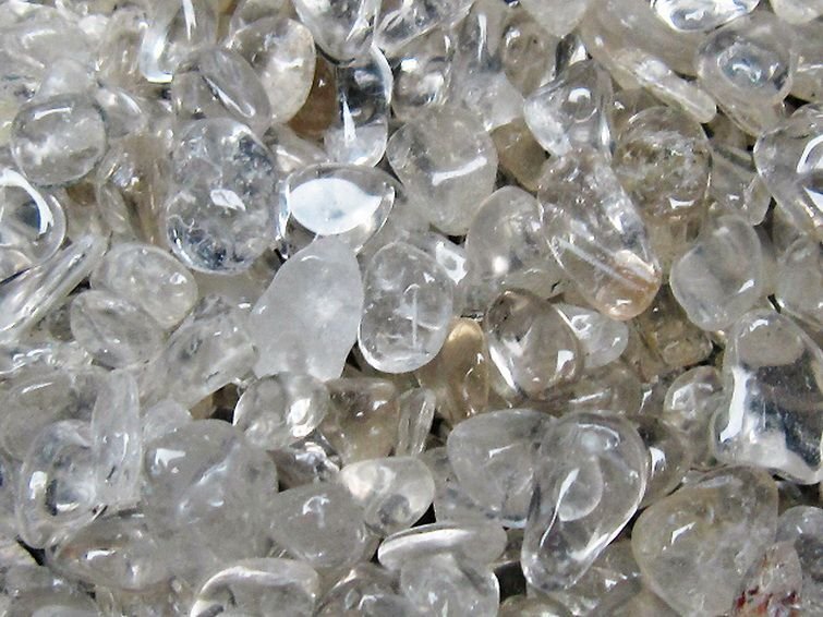 誠安◆超レア最高級超美品天然ヒマラヤ水晶さざれサイズ：中[T711-2]の画像2
