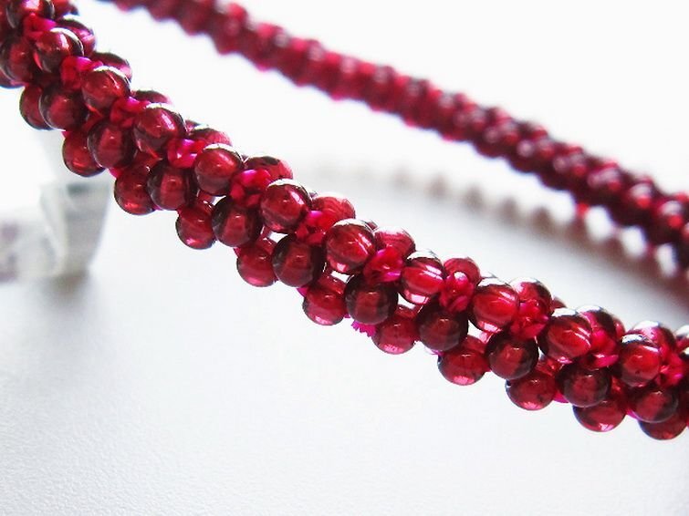 . cheap * ultimate goods natural AAA garnet bracele 7mm [T87-14442]