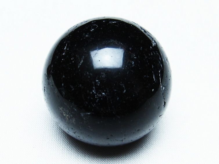 誠安◆超レア極品天然AAAモリオン 純天然 黒水晶 原石 40mm [T220-8471]の画像1