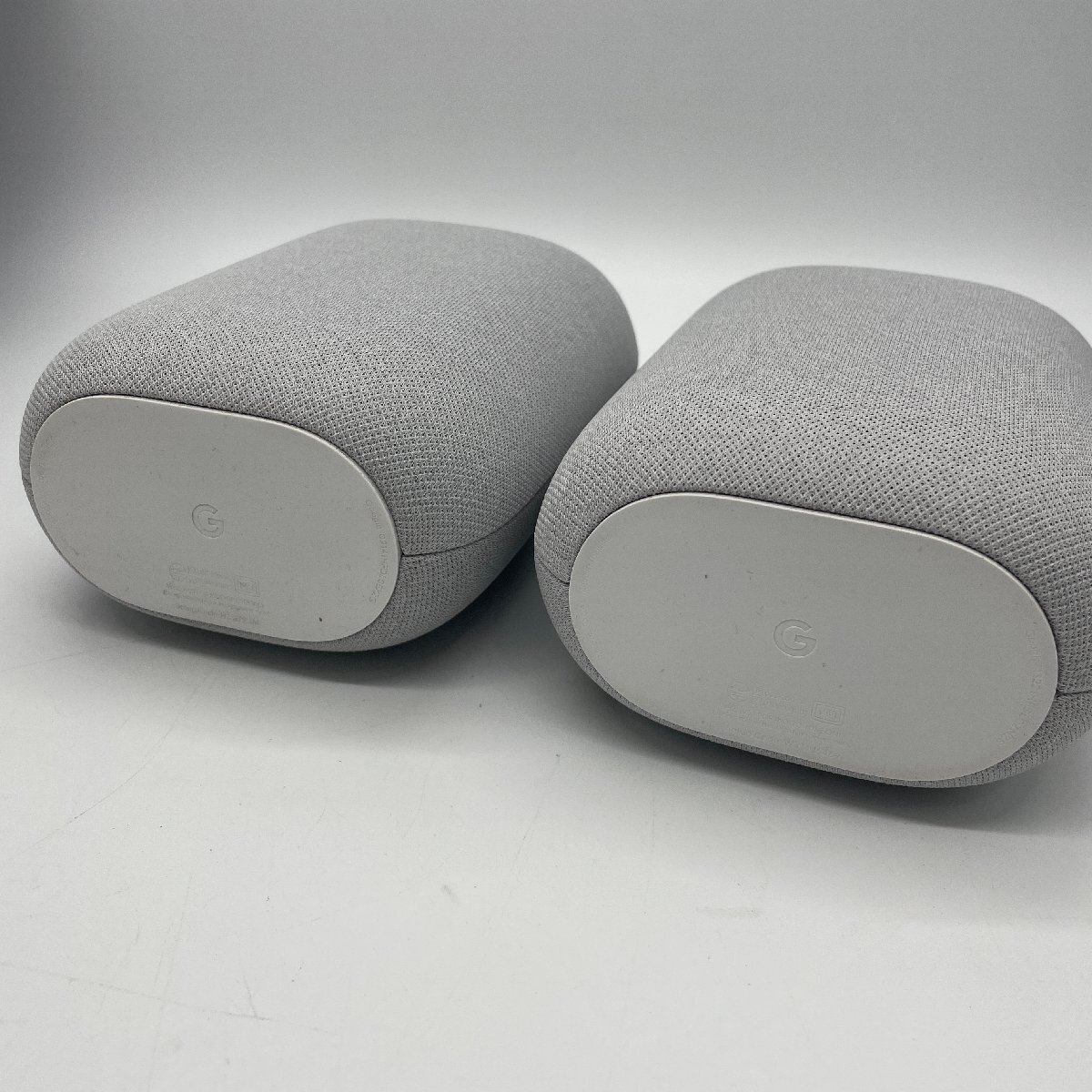 ωお得【Google グーグル NestAudio2個セット Hub ７インチディスプレイ 第２世代 Chalk ホワイト系 スマートスピーカー ホーム】TK2202の画像10