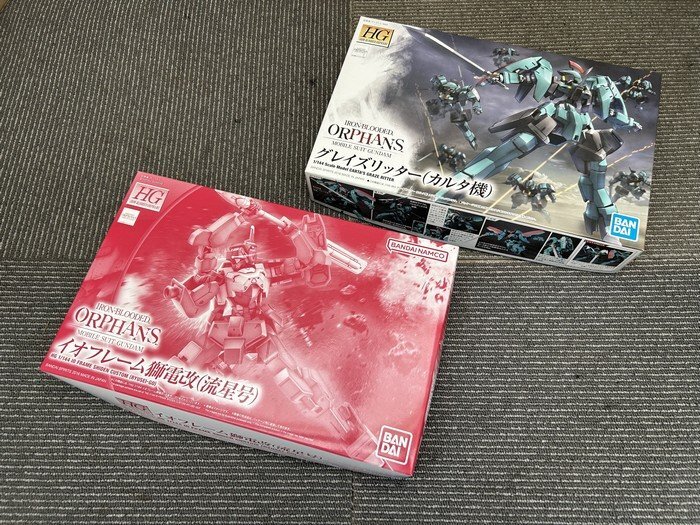 #新品【4個セット バンダイ 1/144 HG ガンダムスローネ アイン／ツヴァイ／グレイズリッター（カルタ）／イオフレーム獅電改】P04148_画像6