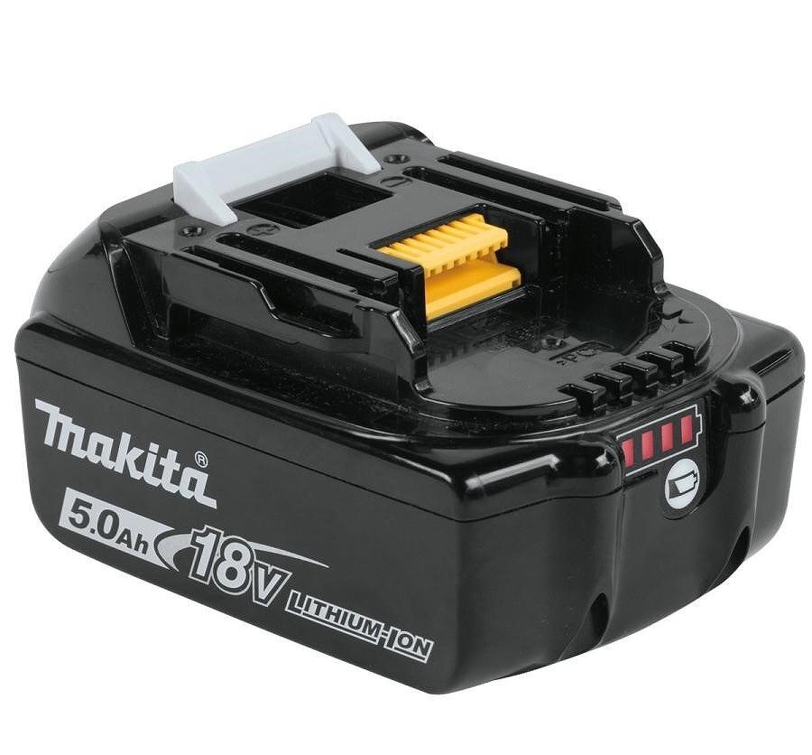 ＄未使用【 Makita マキタ 純正 18V 5.0Ah バッテリー BL1850B 箱入り 残容量表示 自己故障診断機能 電動工具 】KH11741の画像2