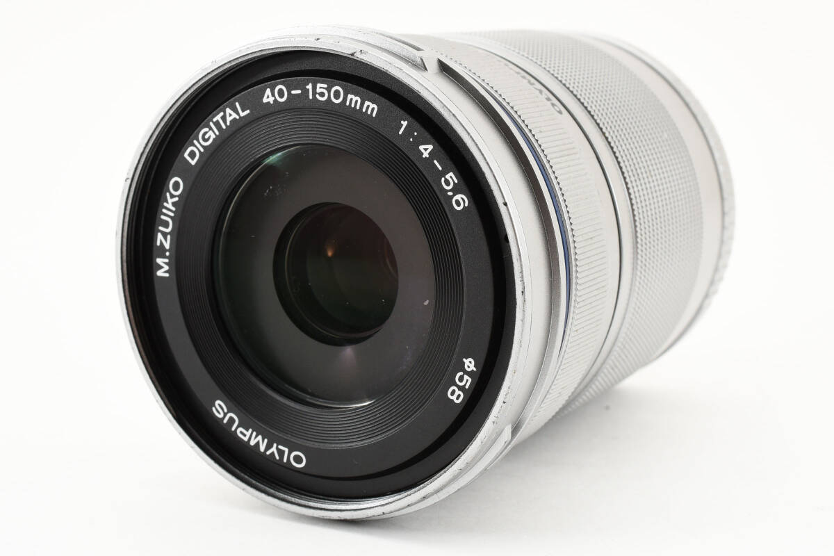 OLYMPUS オリンパス M.ZUIKO DIGITAL 40-150mm F4-5.6 望遠レンズ ジャンク品 2105575 B12の画像1