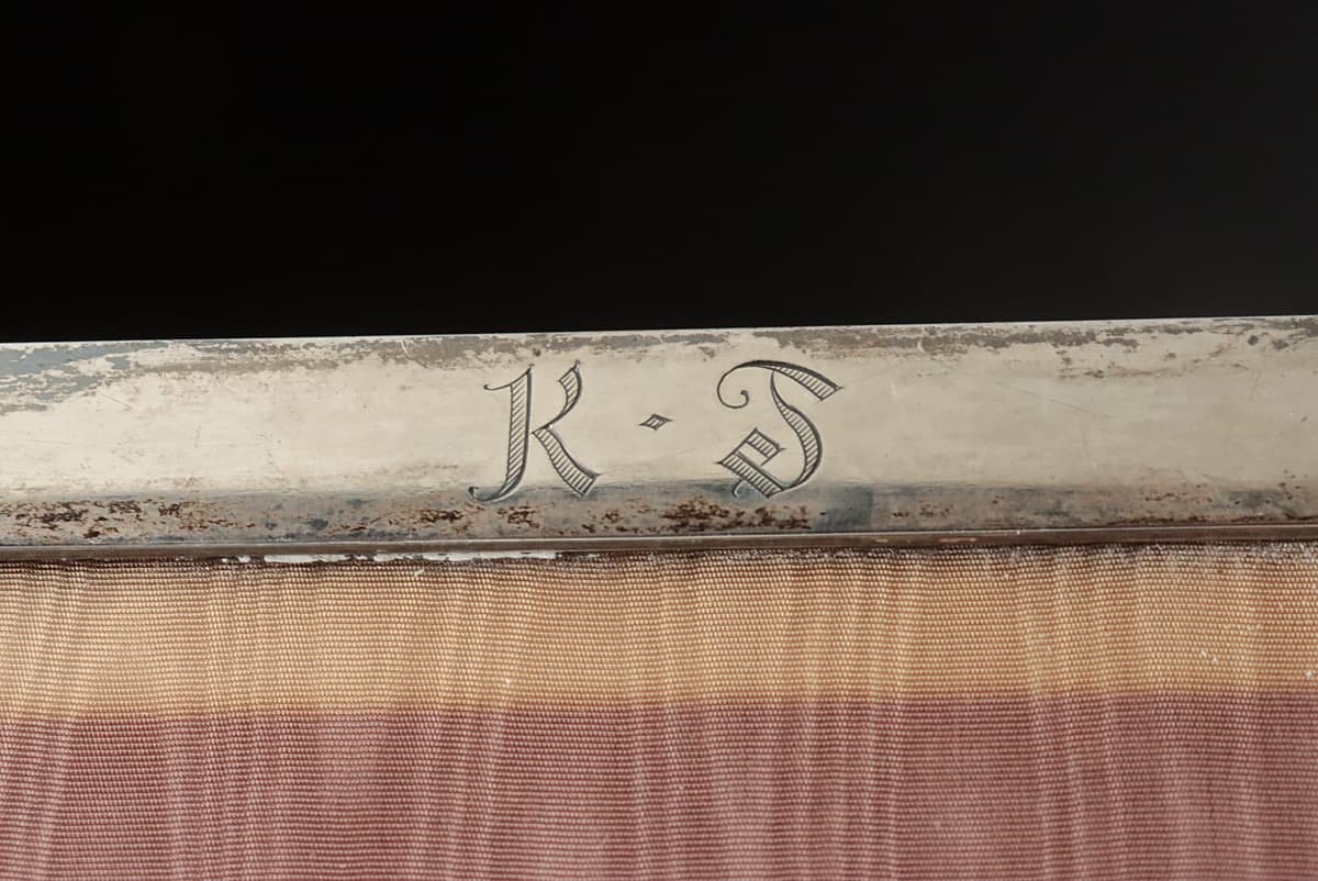 JK598 【宮本商工】銀製 写真立 縦26.3cm 重685g STERLING SILVER刻・フォトフレーム・フォトスタンドの画像4