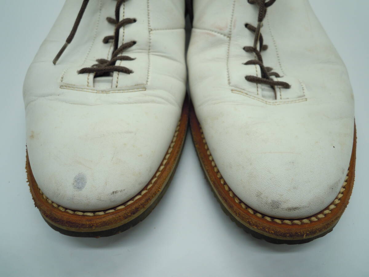 リーガル REGAL 紐革靴 ホワイト 26.5cm b メンズの画像2