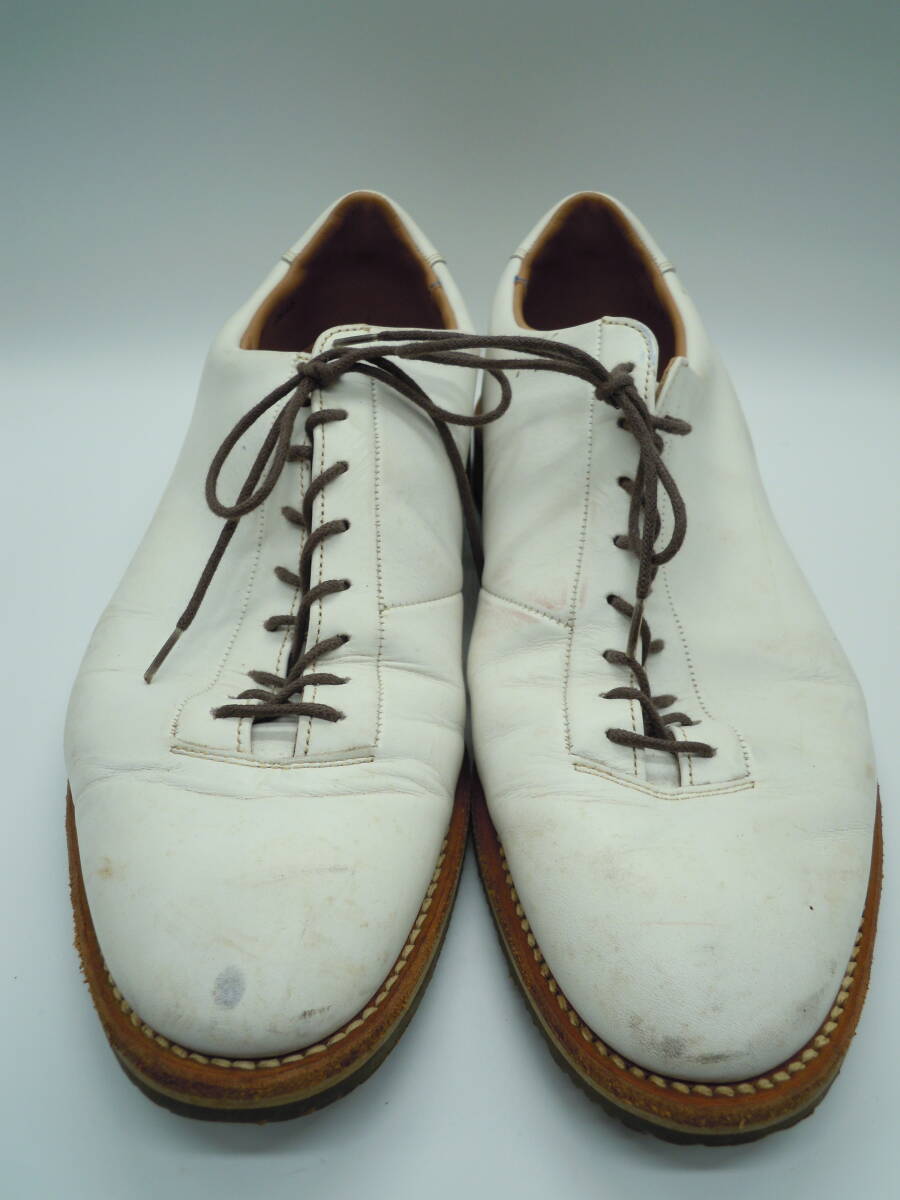 リーガル REGAL 紐革靴 ホワイト 26.5cm b メンズの画像1