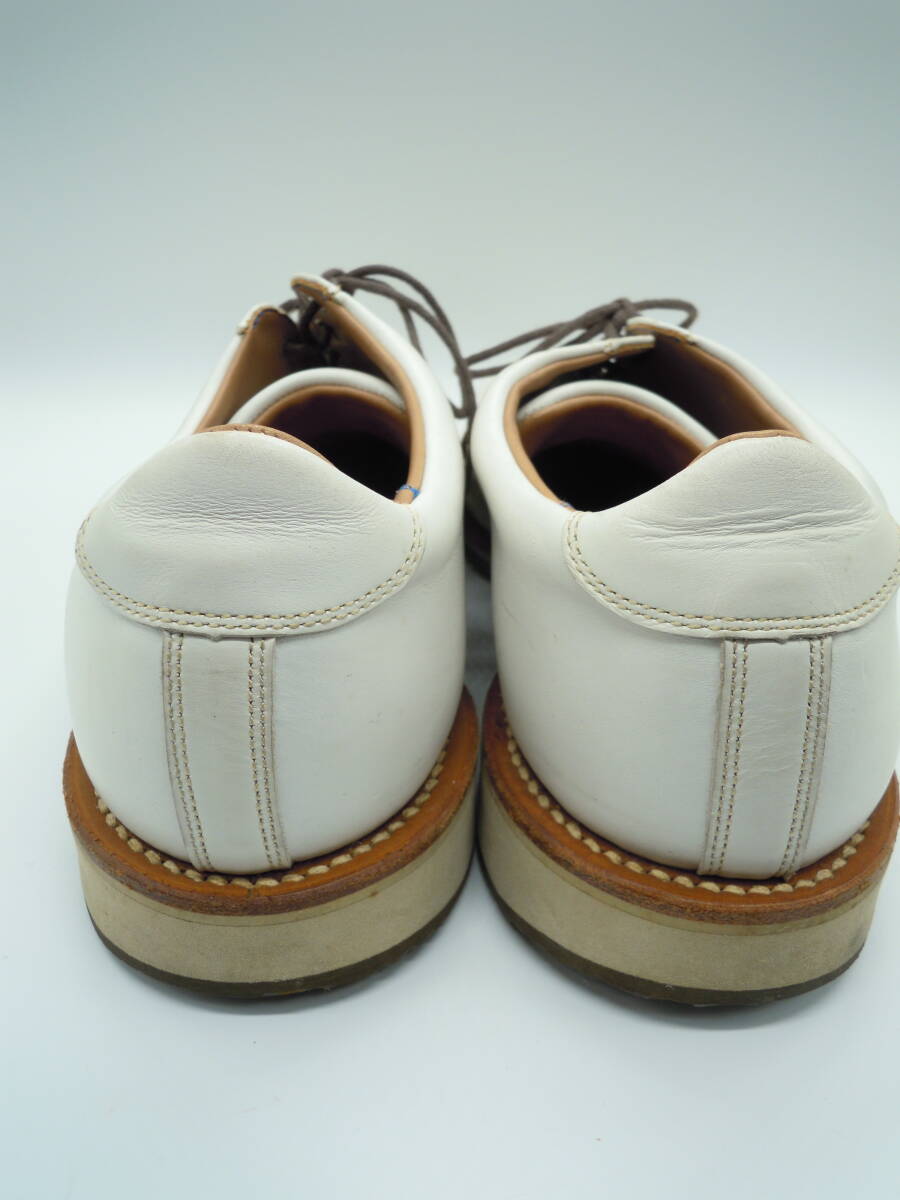 リーガル REGAL 紐革靴 ホワイト 26.5cm b メンズの画像9