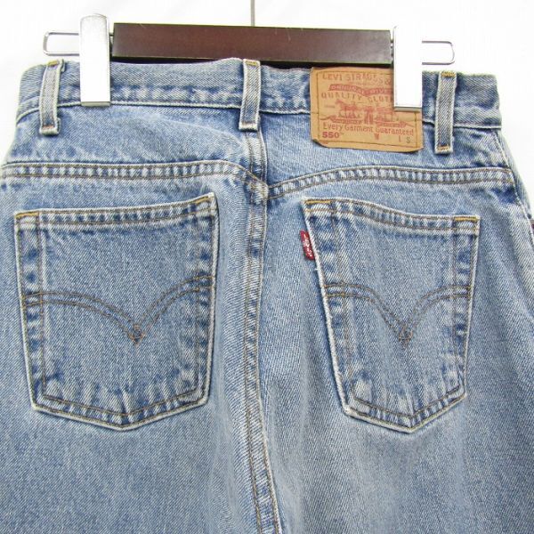 サイズ 6 MIS S Levis 550 デニム パンツ ジーンズ ジーパン TAPERED リーバイス 古着 ビンテージ 4A0508_画像7