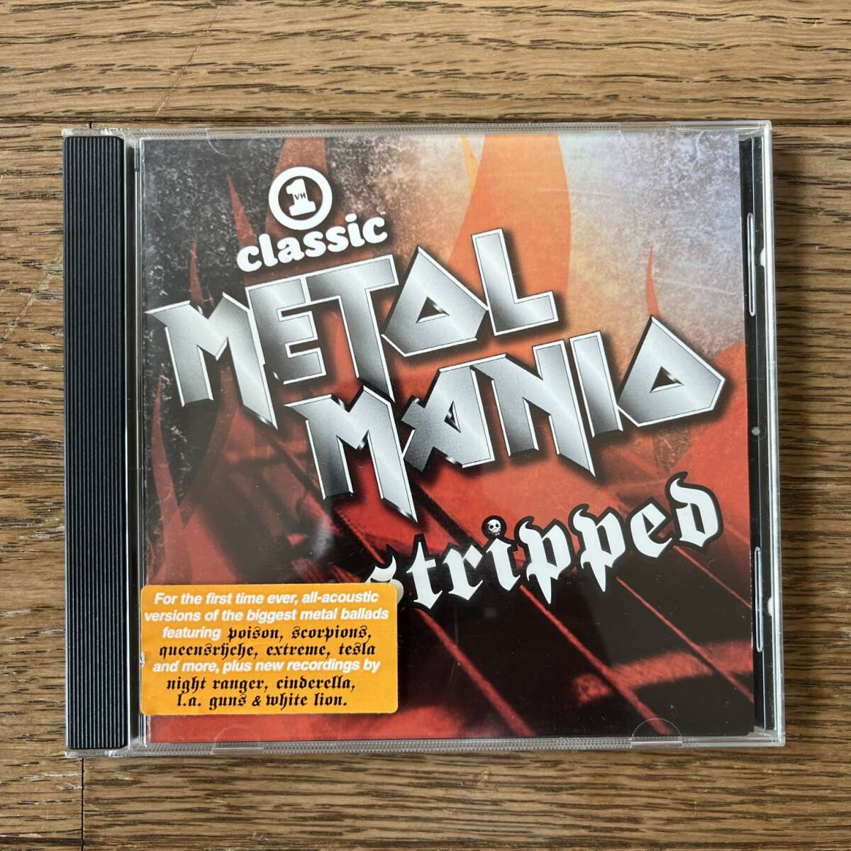 US盤　CD VH1 Classic Metal Mania: Stripped 60004-2_画像1