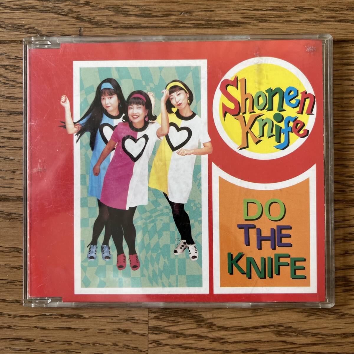 國(guó)內(nèi)盤　CD Shonen Knife Do The Knife 少年ナイフ　MVCD-15001