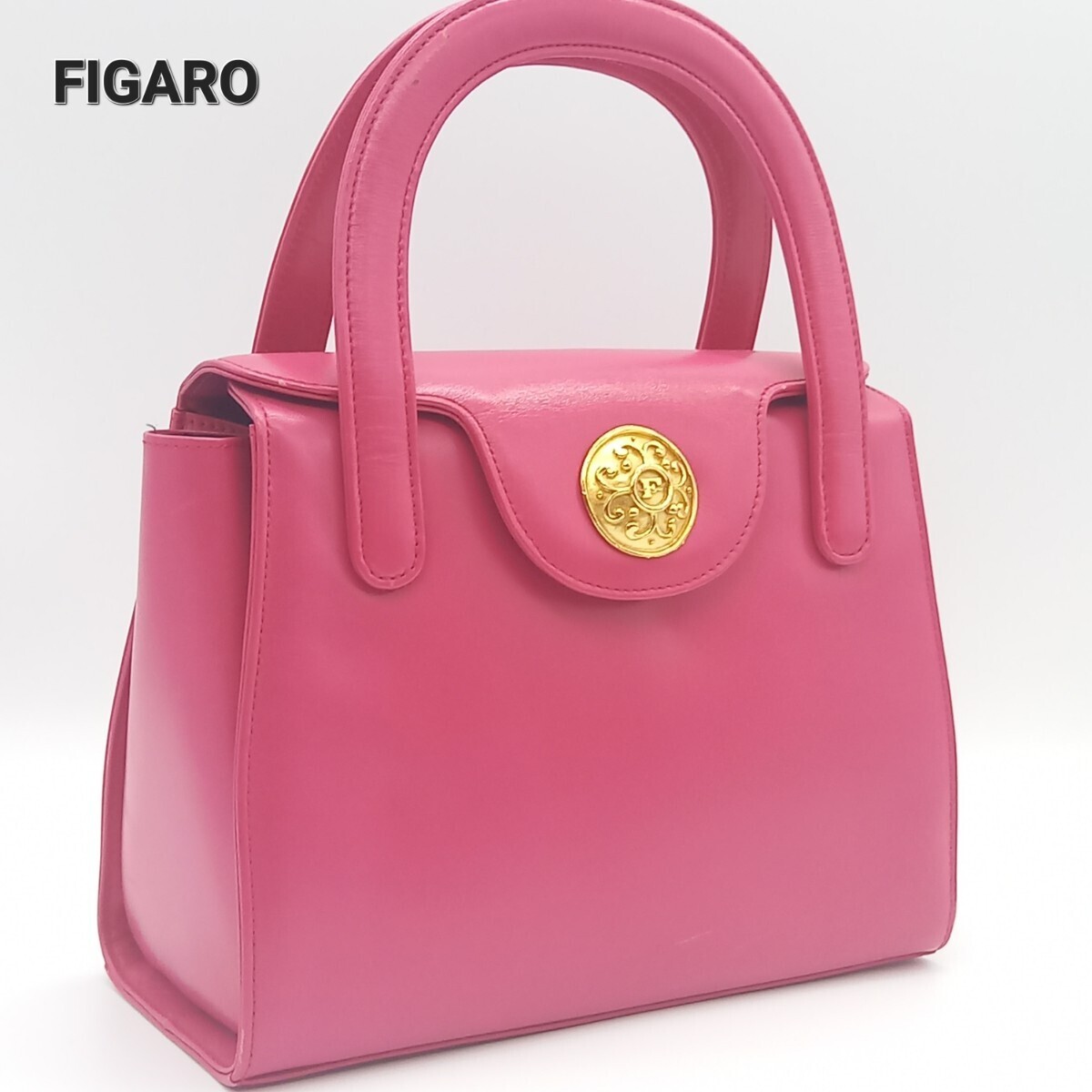 1円 まとめ FIGARO GRES HANAE MORI Ungaro Gherardelli ハンドバッグ ハナエモリ フィガロ グレ ウンガロ ショルダー 2WY トート ピンクの画像2