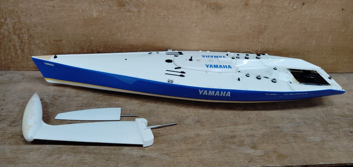 ■YAMAHA／ヤマハ　模型　ヨット　船　NYKLINE　JRC■_画像1