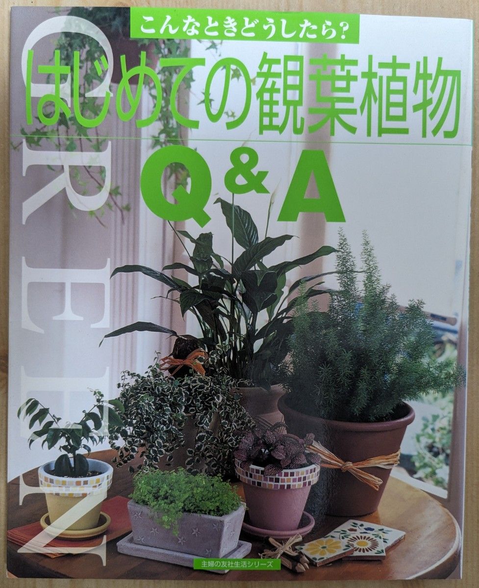 はじめての観葉植物Q&A 主婦の友社生活シリーズ