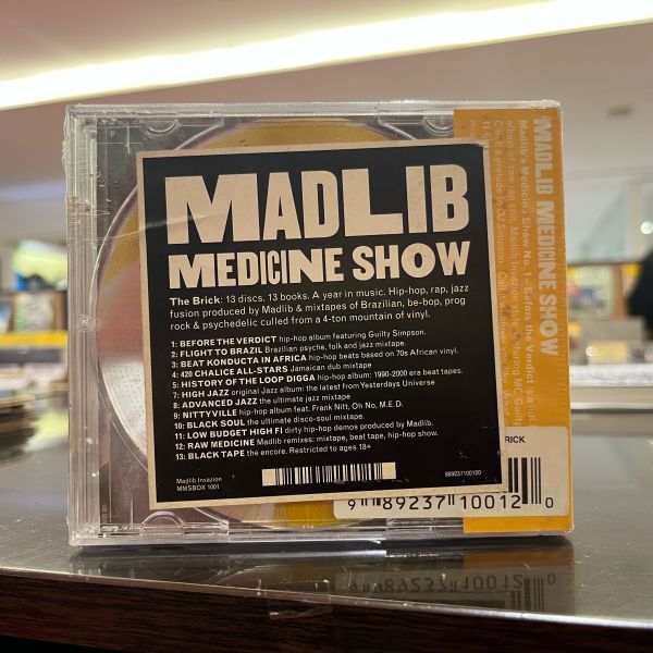 未開封！13枚組CD ミックスCD Madlib / Madlib Medicine Show: the Bric 2012年 Mix CD BOX マッドリブ コンプリート・セット complete setの画像3