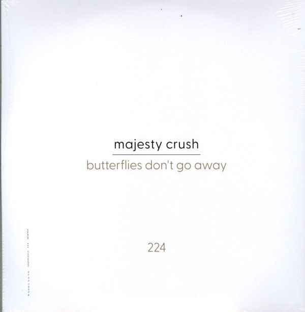 新品！ ミルキー・クリア・ヴィニール Majesty Crush / Butterflies Don't Go Away 【Numero Group / NUM224】90s USシューゲイザー_画像2