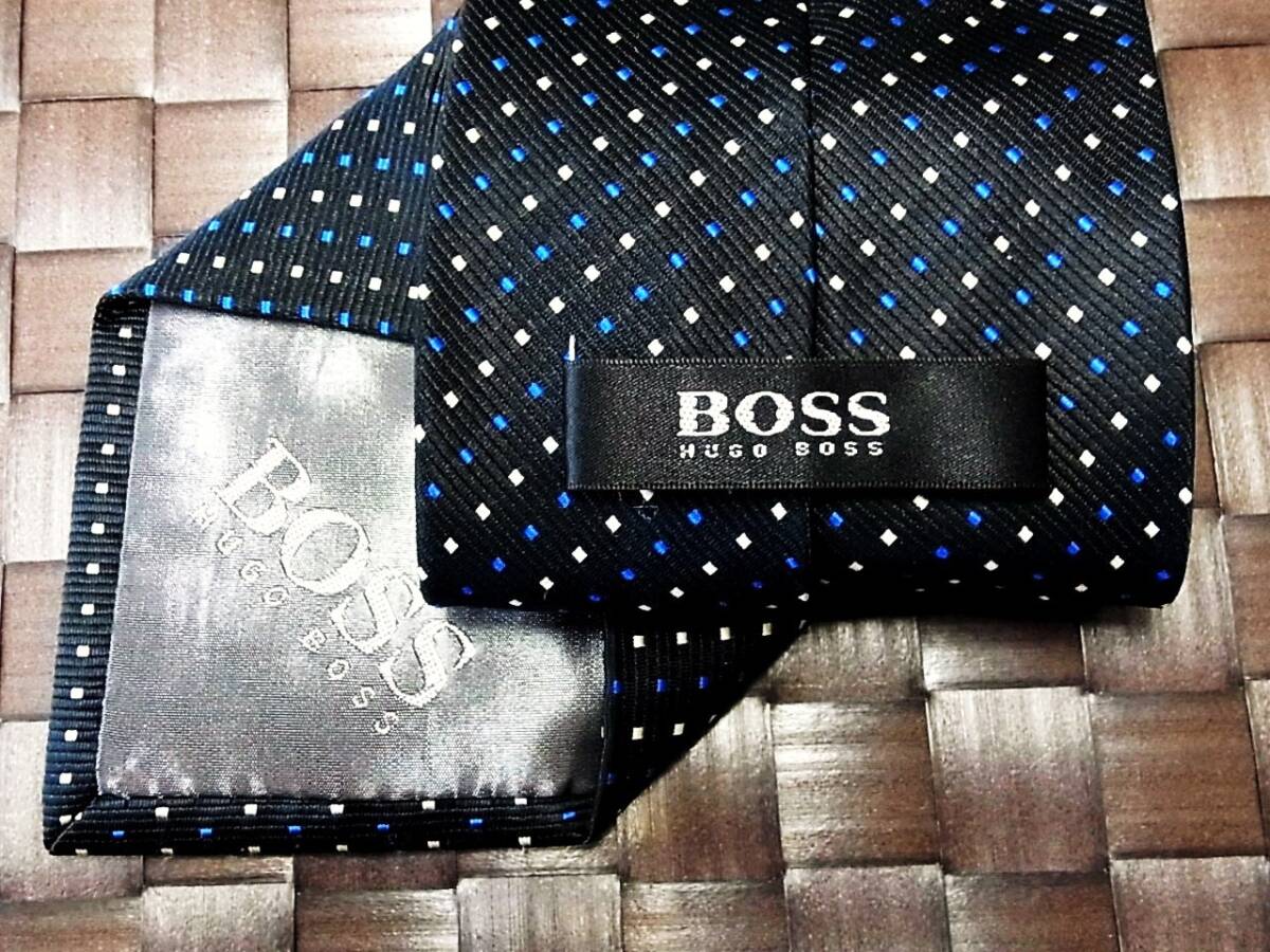 【美品のみ】限定出品！■ブランド ネクタイ■2674■【ＢＯＳＳ】ヒューゴ・ボスの画像3