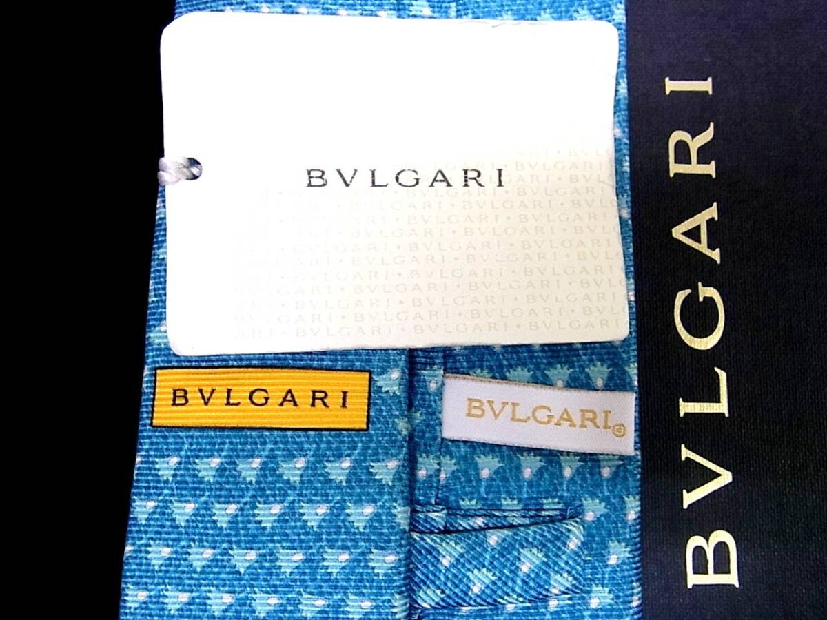 *SALE*1306*[BVLGARI] BVLGARY [ цветок ][ высший класс Sette piege] галстук 