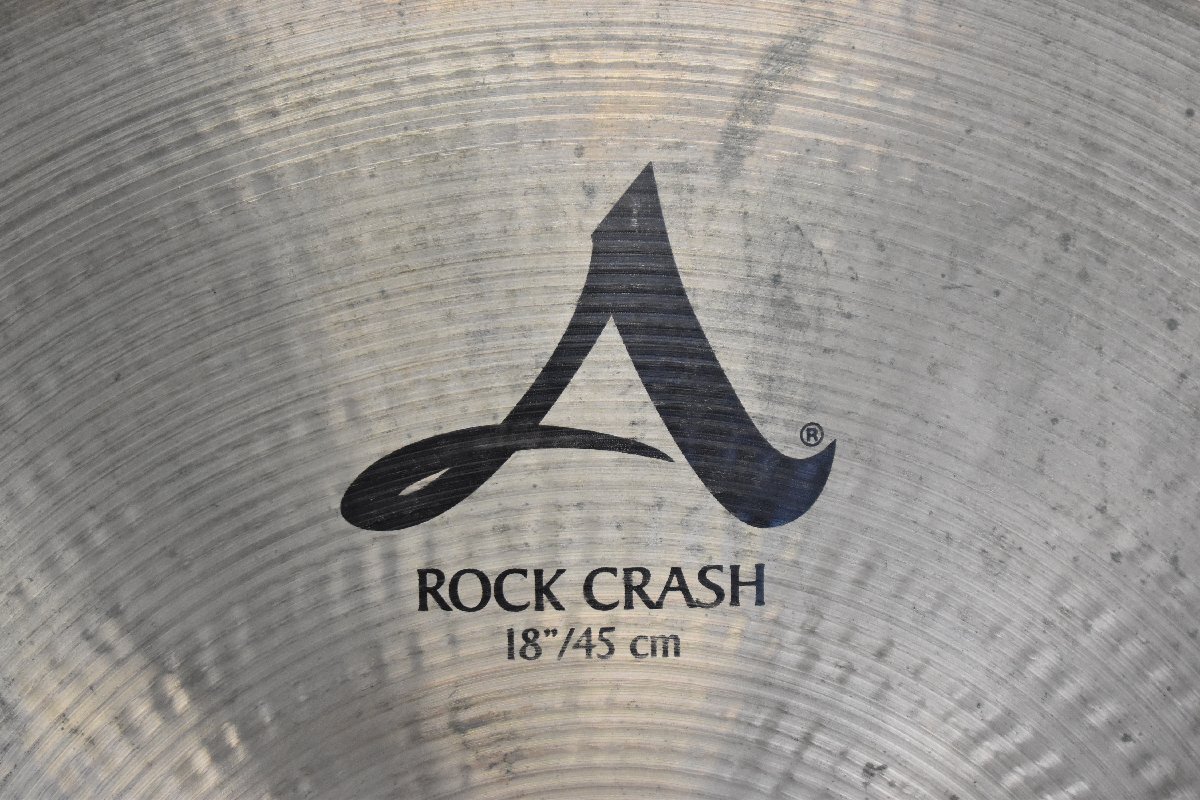 Σ1974 中古 Zildjian A ROCK CRASH 18/45cm ジルジャン シンバルの画像7