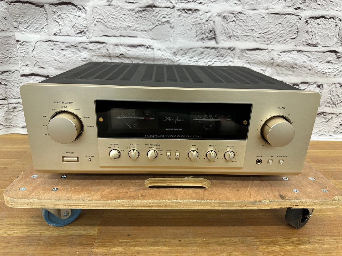 □t2681 現状品★Accuphase アキュフェーズ E-407 ステレオアンプの画像2